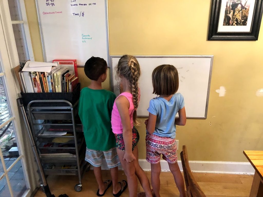 A Day in the Life…Homeschooling